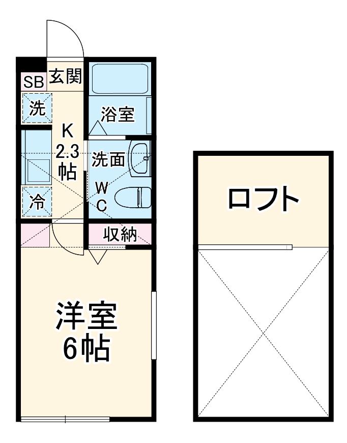 レジェンド・スクエア横濱-鶴ヶ峰 Ⅲの間取り