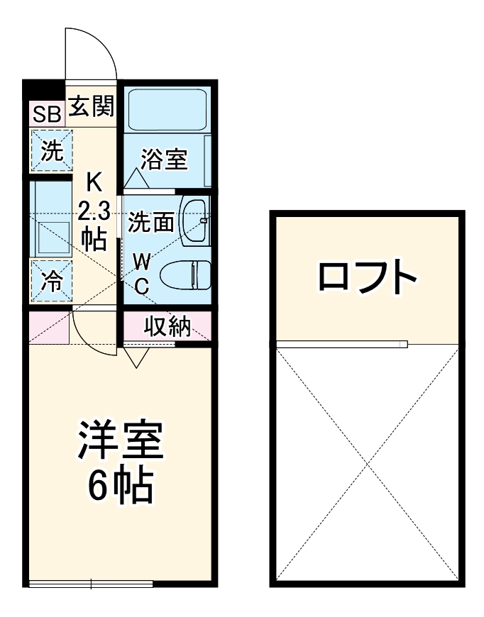 レジェンド・スクエア横濱-鶴ヶ峰 Ⅲの間取り