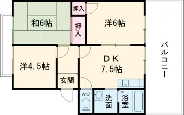 アーバンMの間取り