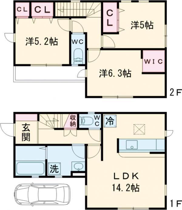 Sumai-to練馬区大泉町05の間取り