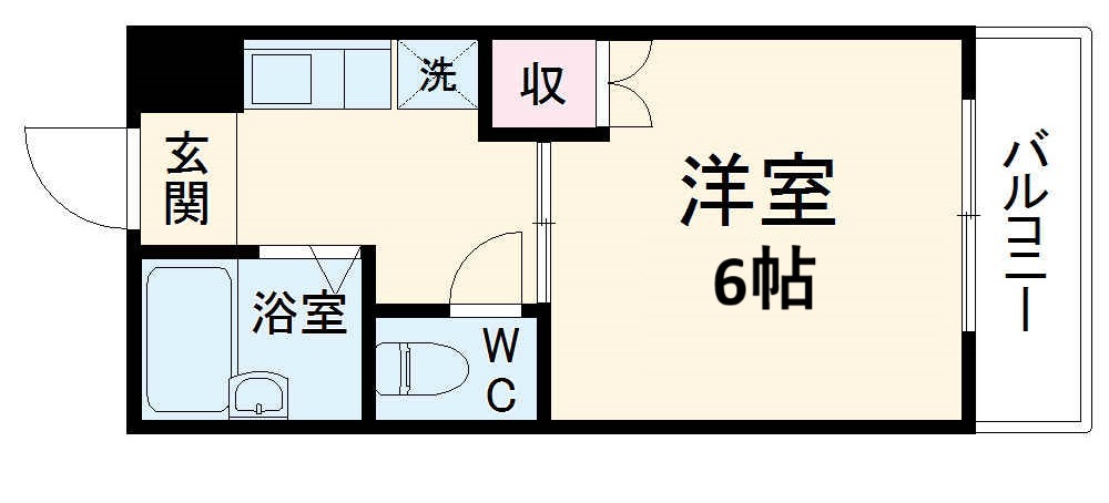 高峰コーポⅢの間取り