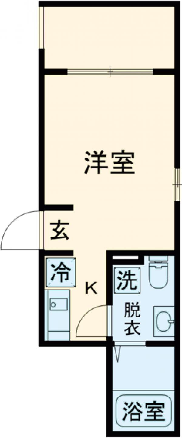 SORA西新井の間取り