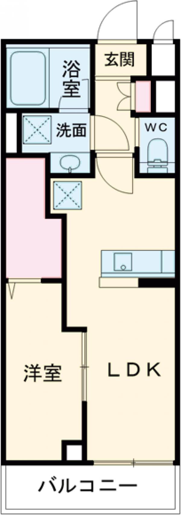 ルフォンリヴェント杉並永福の間取り
