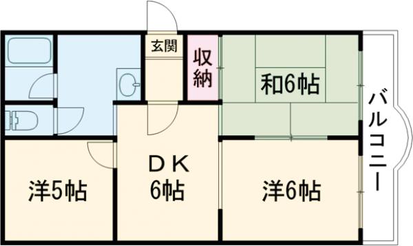 Cenicienta北山の間取り
