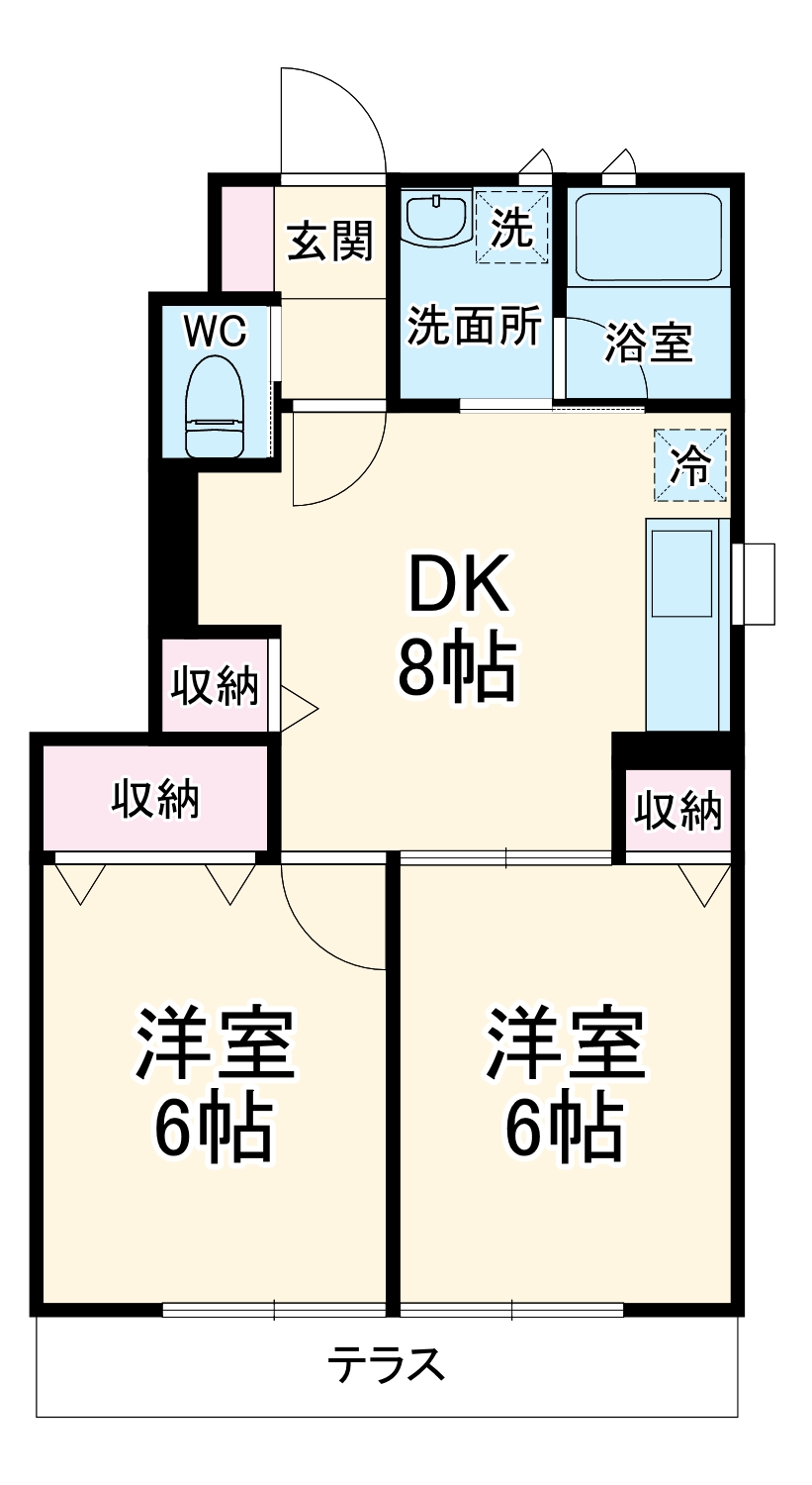 QH八木が谷の間取り