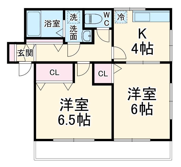 ソレーユ北本の間取り