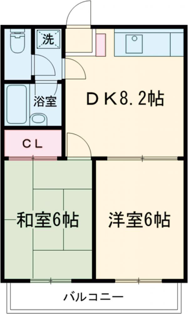 モアクレスト菊野台の間取り