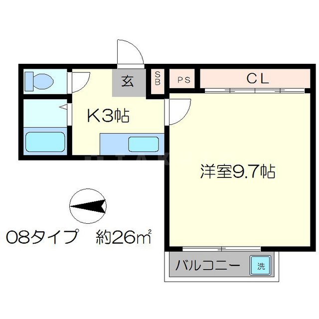 モーツァルトハウスの間取り