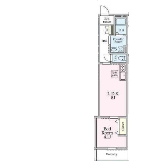 ペルル穴川の間取り