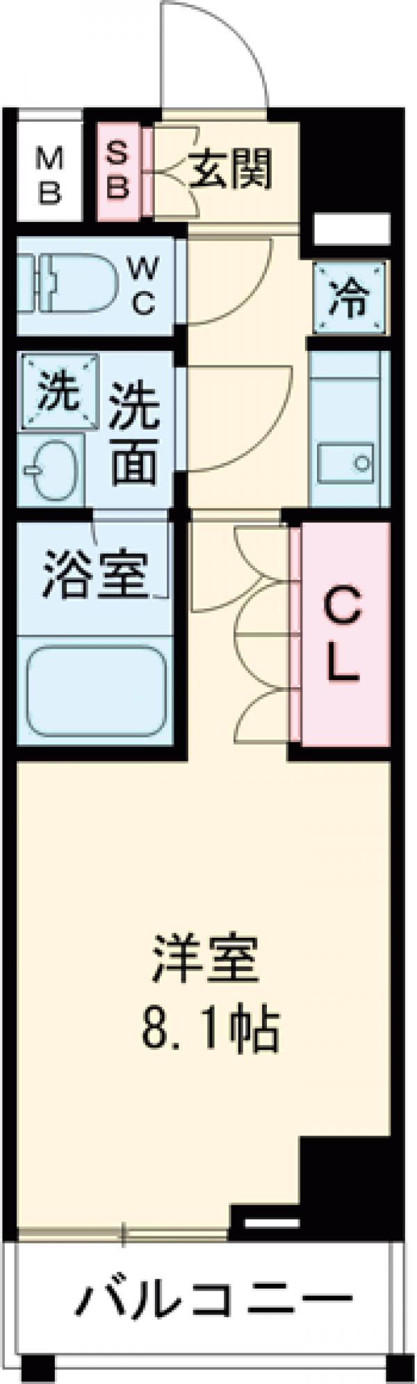 AZEST堀切菖蒲園Ⅱの間取り