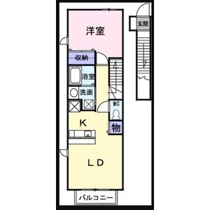ソレアードトーレⅡの間取り