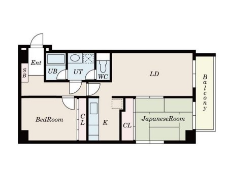 カーサピノの間取り
