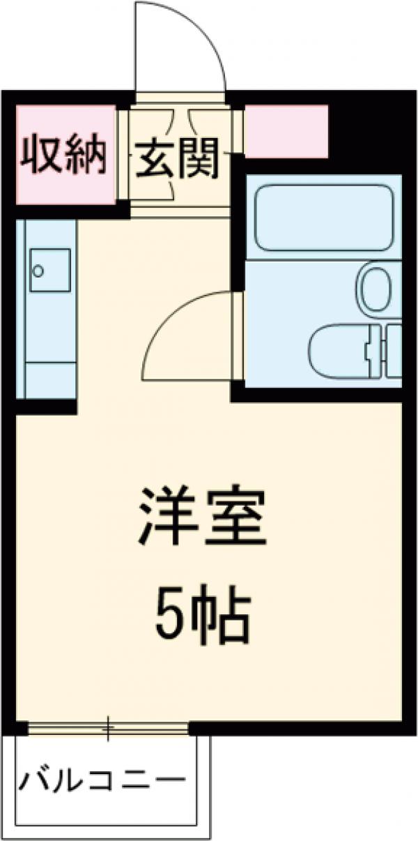 コート桜上水の間取り
