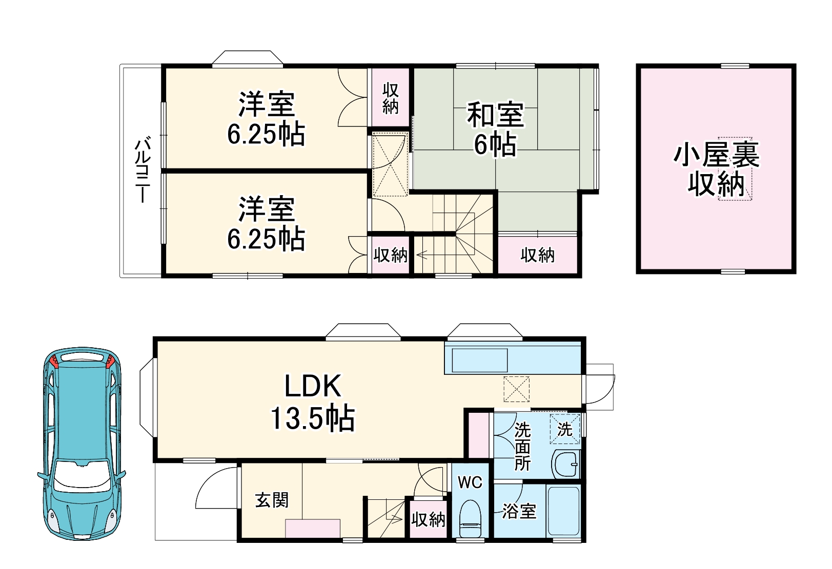 シャドー泉の間取り