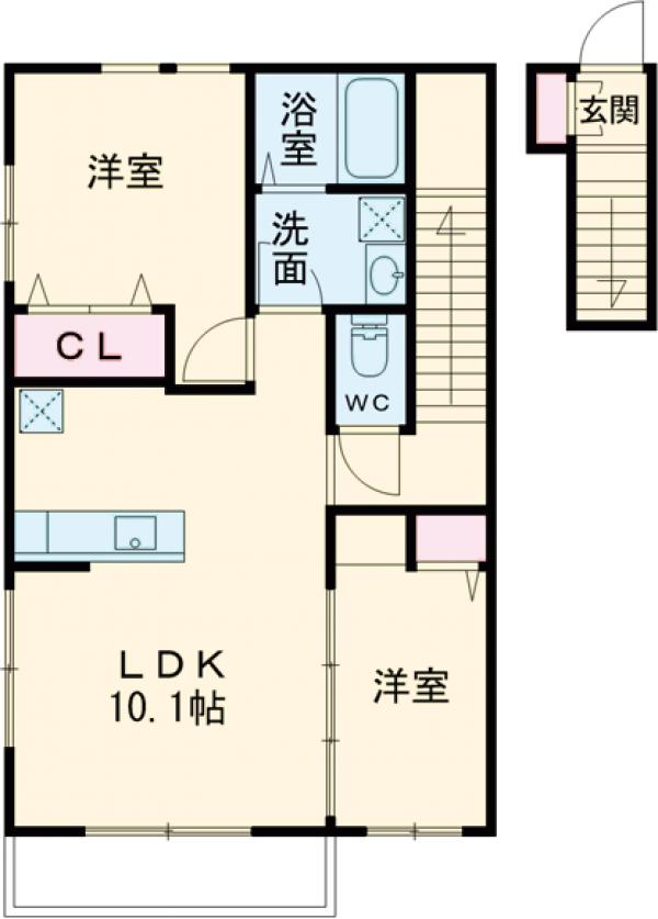 CASA ESPERANZAの間取り