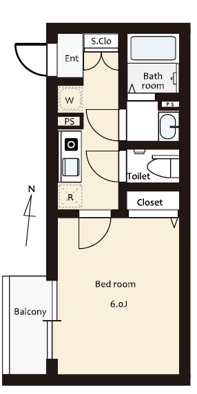 スパシオブルーノの間取り