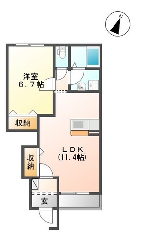ブランシェの間取り