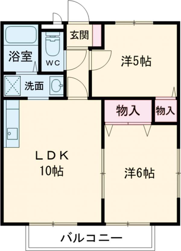 エスペランスの間取り