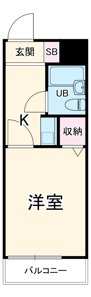 ライオンズマンション田奈の間取り