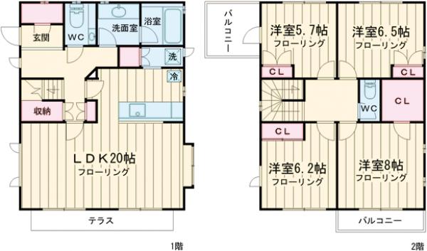 アルカステル G棟の間取り