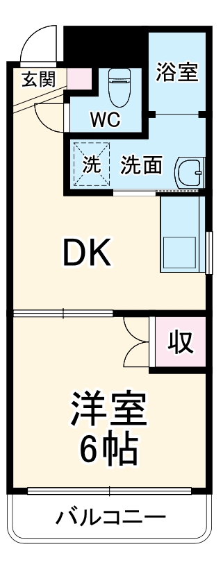 ウィンベルデュエット松戸の間取り