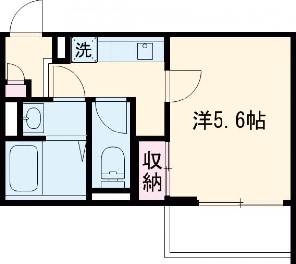 クレイノシャ ブラン プティの間取り