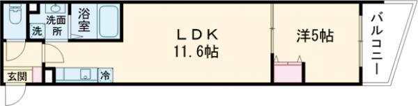 Jブラン西新井の間取り