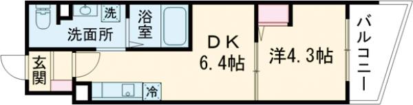 Jブラン西新井の間取り