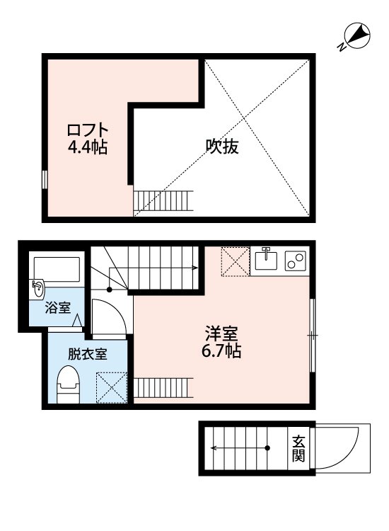 ビレッタ新小岩の間取り