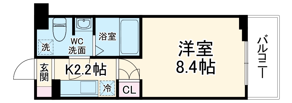 Laule’a越谷の間取り