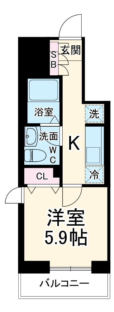 リブリ・エフの間取り