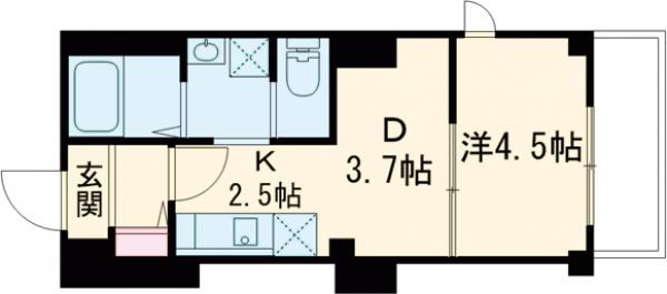 つむぎの杜 西荻みなみの間取り
