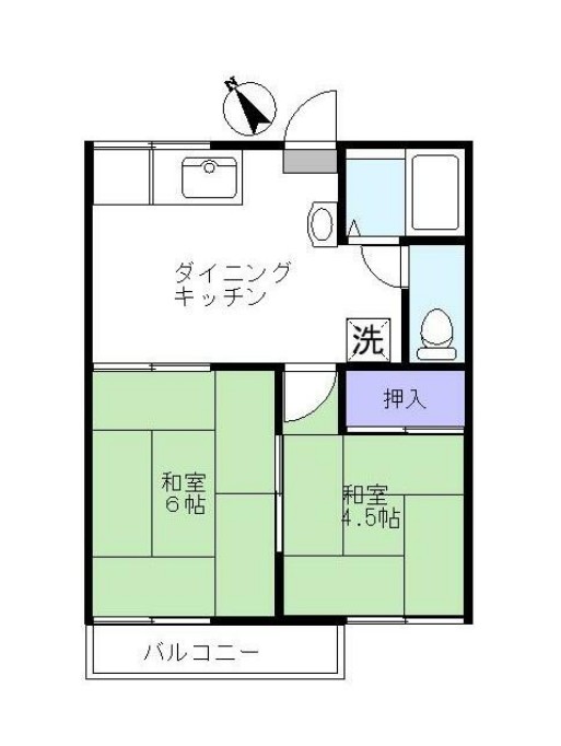 ファミーユ玉川の間取り