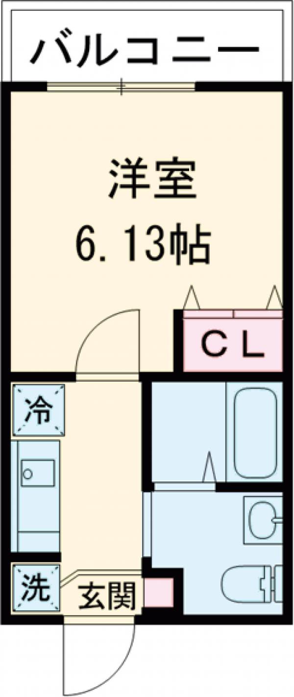NSGATE富士見台next・202号室の間取り