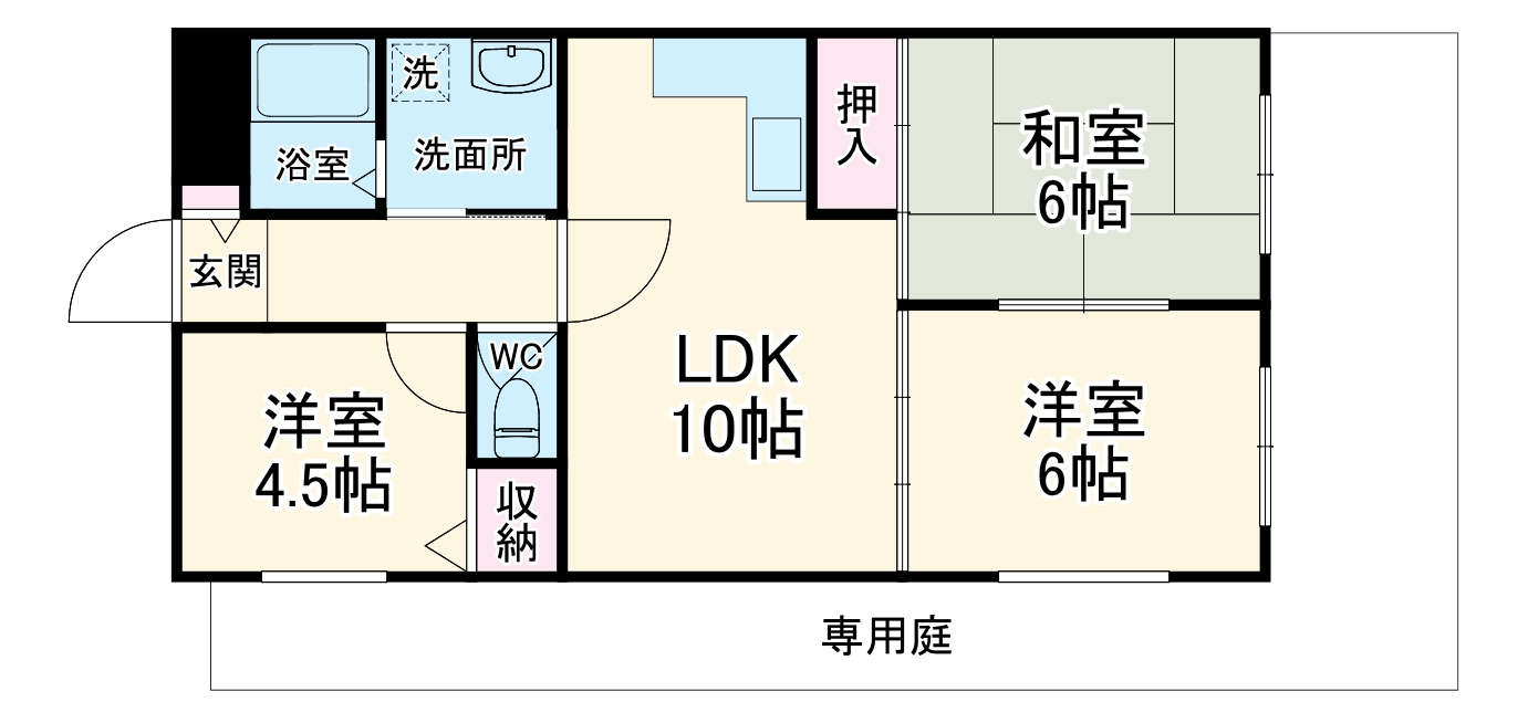 ティーオーコート野里の間取り