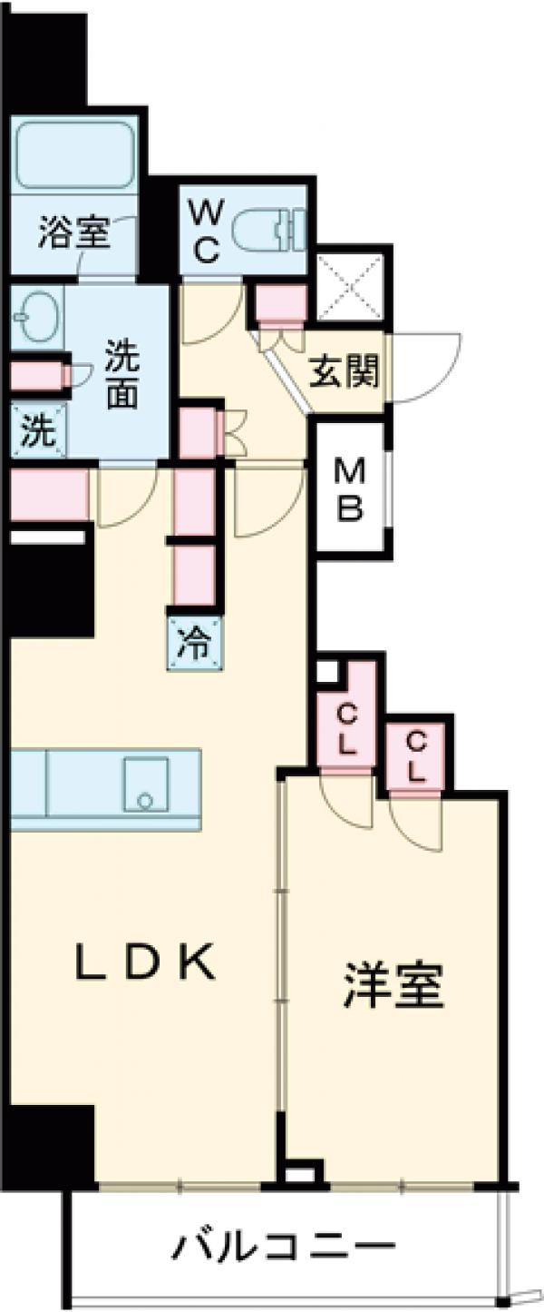 SYFORME ITABASHIⅢの間取り