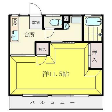 コーポ大久保の間取り