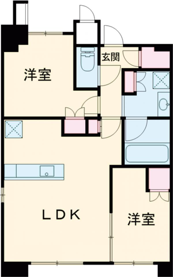 スプランディッド南千住の間取り