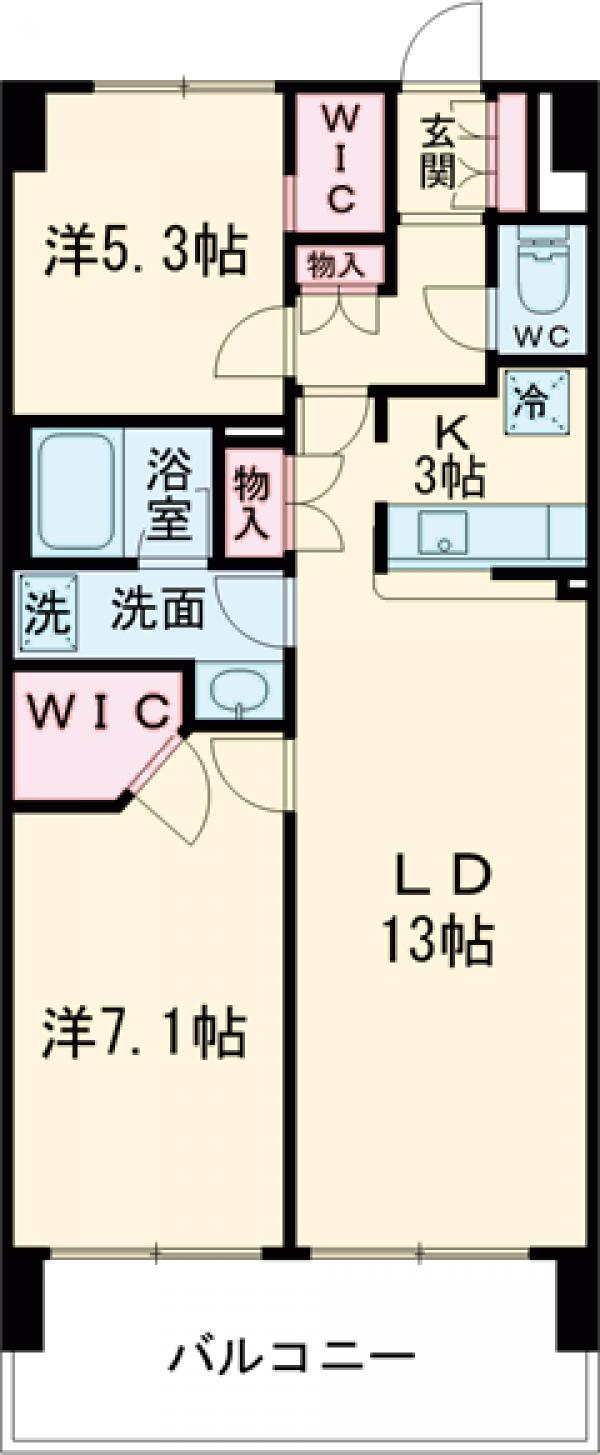 レジディア南千住の間取り
