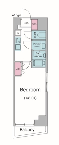 カージェ文京千石の間取り