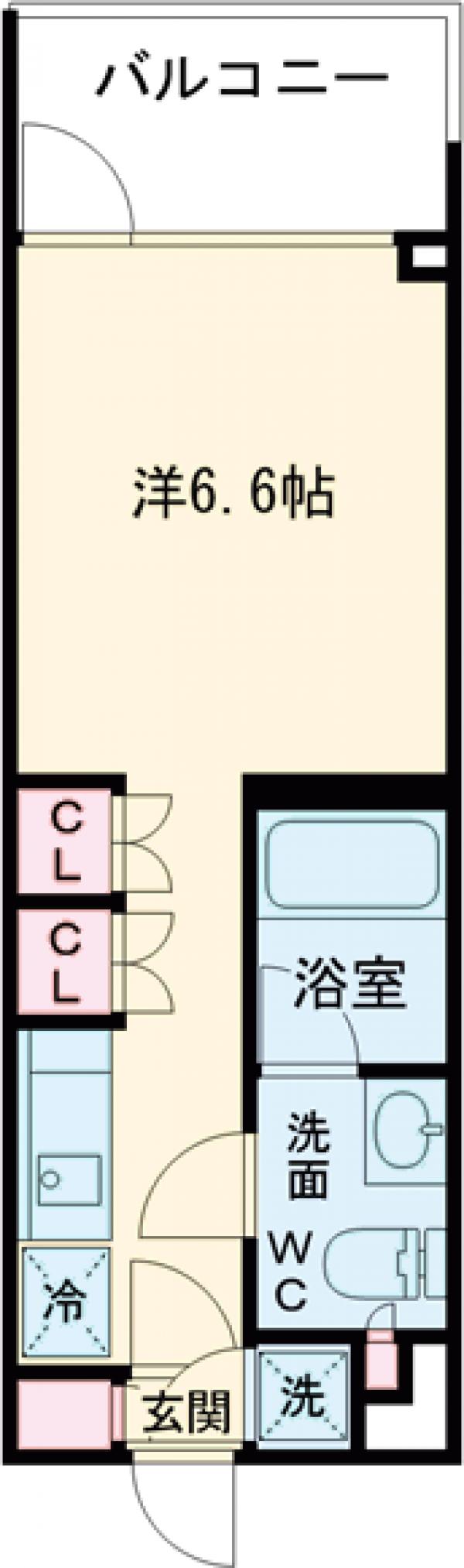 カスタリア大塚の間取り
