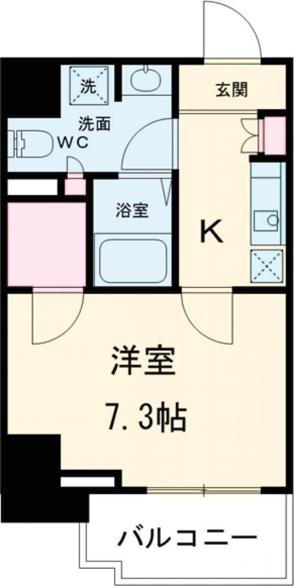 ガリシア大塚駅前の間取り