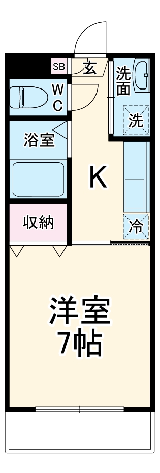 キャトルメゾンの間取り