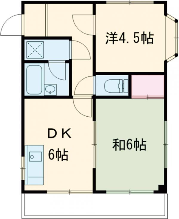 第2アネックス安本の間取り