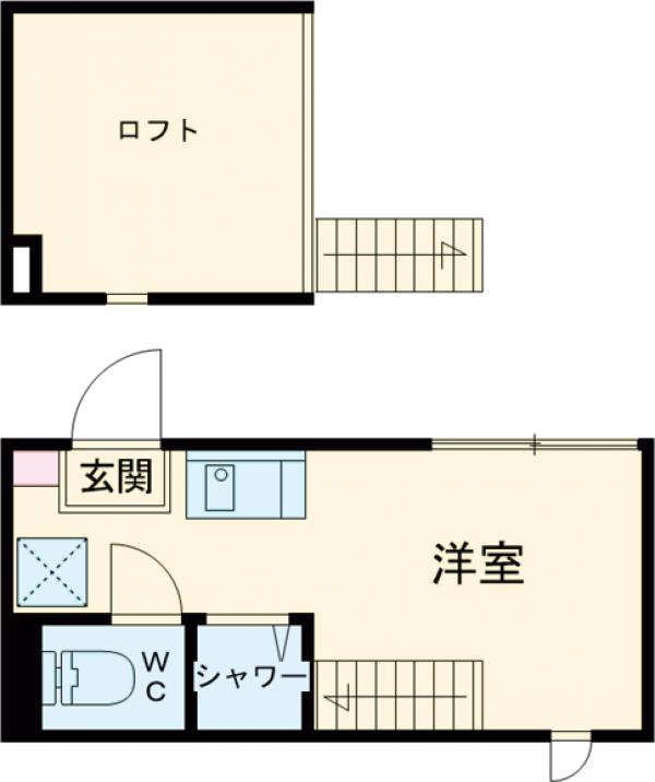 ハーモニーテラス桜上水Ⅲの間取り