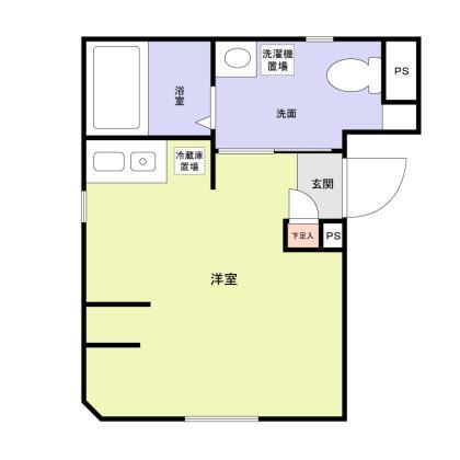 カテリーナ千住大橋の間取り