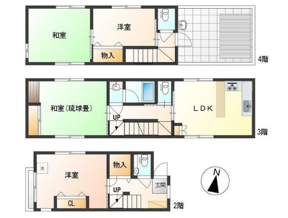 サンプラザビルの間取り