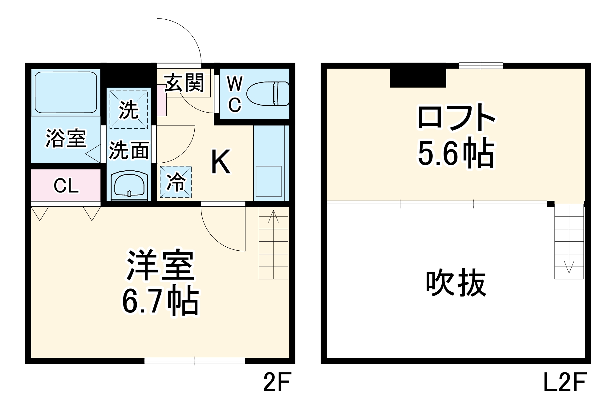 レーヴメゾン横須賀の間取り