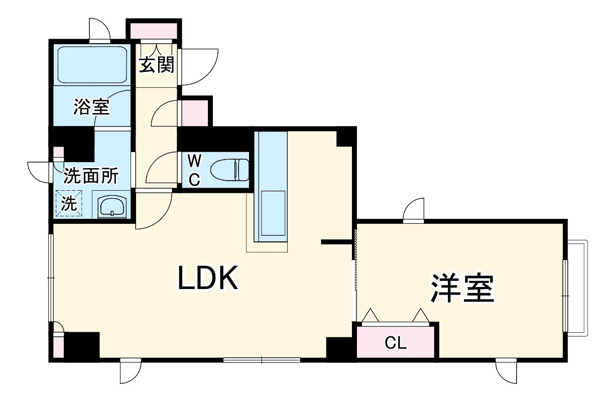 シエレトワレの間取り