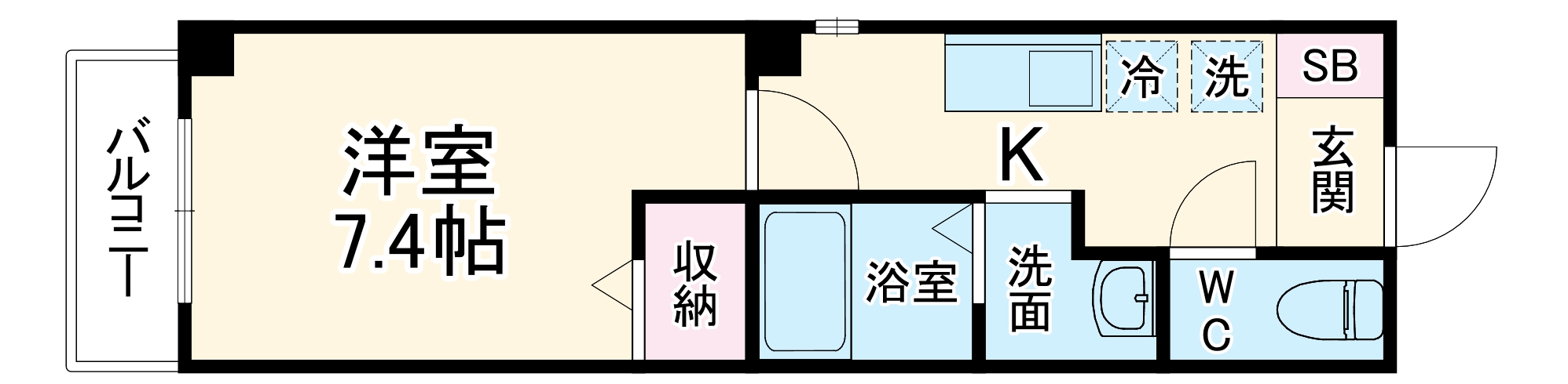 Luna Pienaの間取り